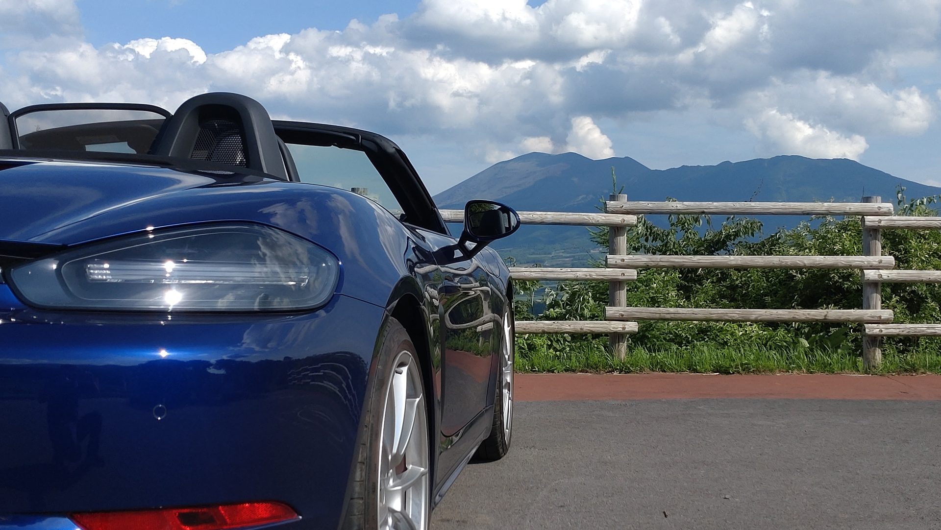 【ドライブ】ポルシェ 718ボクスターで草津温泉方面へ