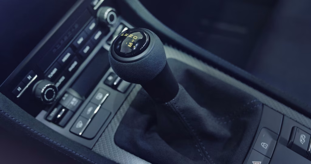 ポルシェ 718スパイダー RSのトランスミッション